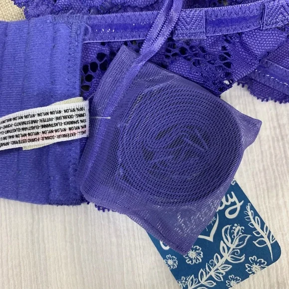 FREE PEOPLE Stretch Lace UW Love Letters Bra - Picture 8 of 12